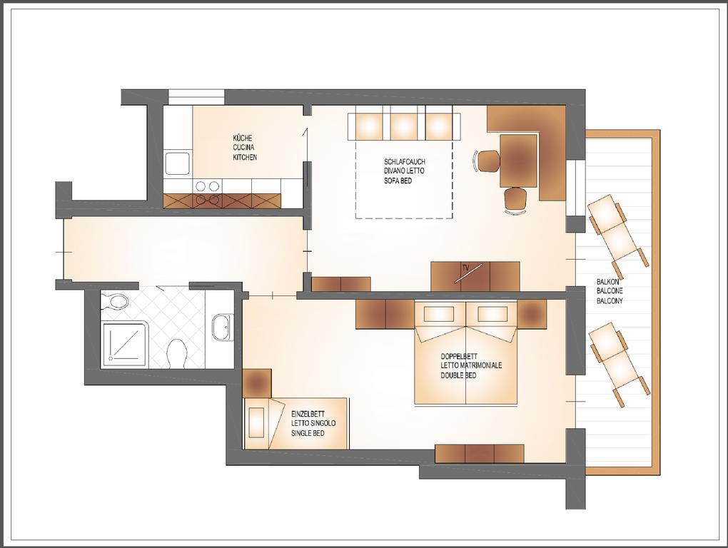 Residence Pfeifhofer 坎波图雷斯 客房 照片